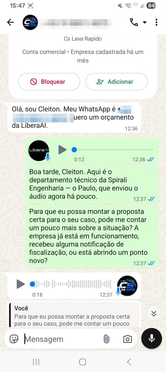 Print real de qualificação