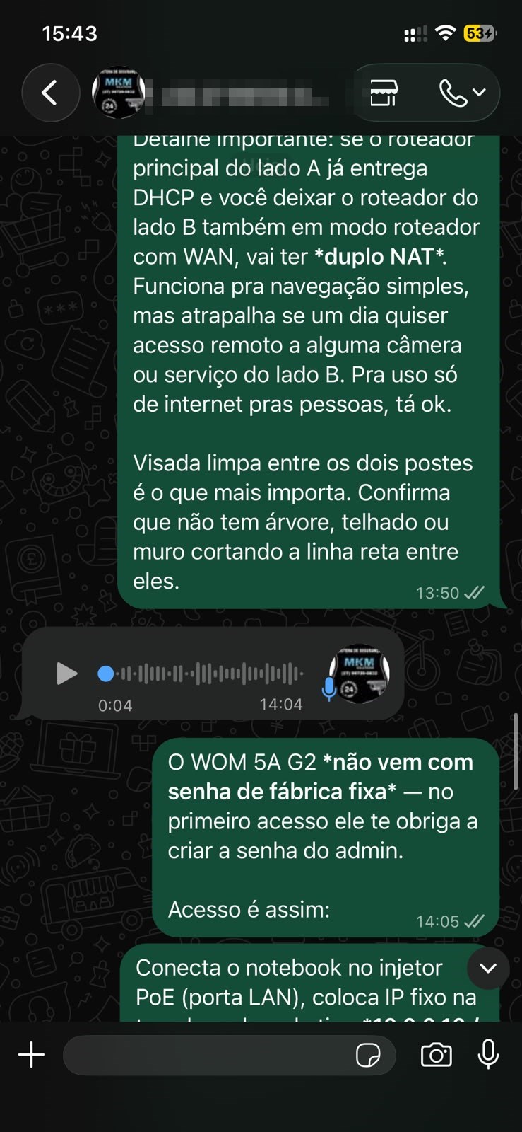Print real de suporte